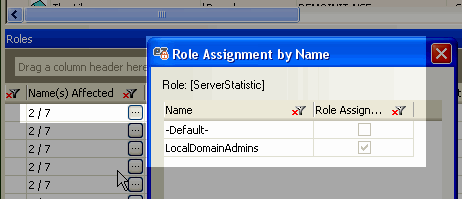 Enhanced role managed