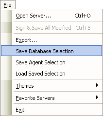 Save and load context using XML