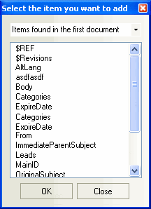 Improved document mass editing interface