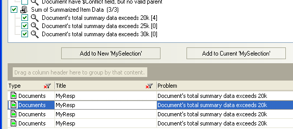 Deletion stub date range filter